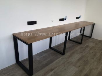 Loop Leg Staff Rectangular Table