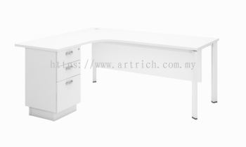 UTWL1815-3D U LEG L SHAPE TABLE Office Table - Stylish and Durable Metal Furniture Leg by Artrich Office Furniture Sdn Bhd Johor Bahru