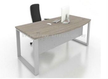 Loop Leg Rectangular Curve Shape Table