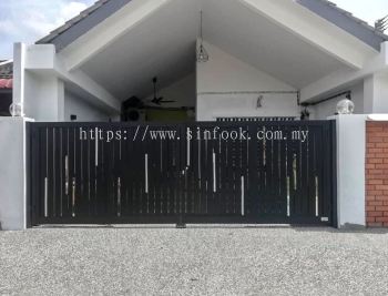 ALUMINIUM TRACKLESS FOLDING GATE