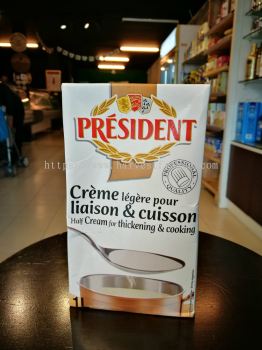 President Cooking Cream 18% fat 1Litre