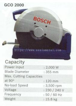 Bosch GCO 2000 Cut Off Machine