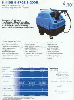 Hot-Water High Pressure Cleaners