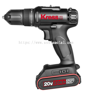 Kress KU210 20V Li-ion 2Speed Cordless Drill / Driver
