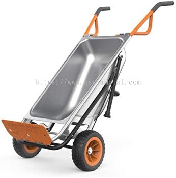 Worx WG050 Aerocart 8-In-1 Wheelbarrow / Yard Cart / Dolly