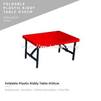 QS06 Foldable Plastic Kiddy Table ( H30cm )