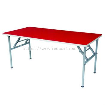 Q011FL Rectangular Table with Foldable Legs ( H:52.5cm )
