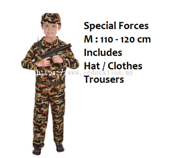 K1631 Career Kid Costume - Special Forces