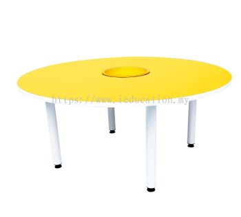 Q019  4'Round Table with Basket