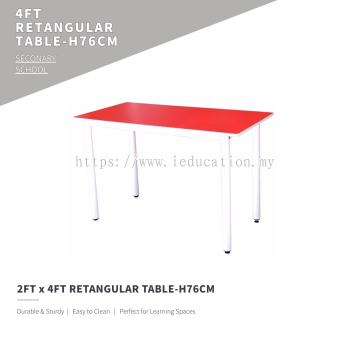 Q011H Rectangular Table (H:76cm)