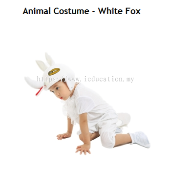 Animal Costume - White Fox (Pre-Order 2 Week)  
