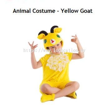 Animal Costume - Yellow Goat (Pre-Order 2 Week)  