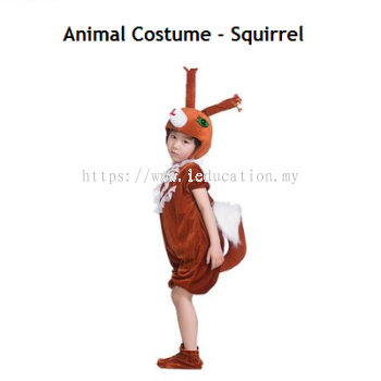 Animal Costume - Squirrel (Pre-Order 2 Week) 