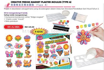 KH-AJ-88A Creative Fridge Magnet Plaster Moulds (Type A)