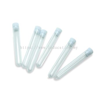 EQ6274(24) Plastic Test Tube wt PE Cap (5ml) 24/set