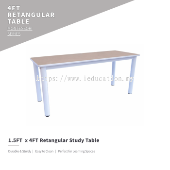 Q032 Rectangular Table (1 1/2'x4')