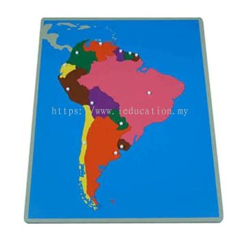 KG008 Puzzle Map of South America