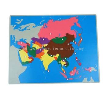 KG015 Puzzle Map of Asia