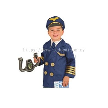 C2065 Captain Costume wt Accessories