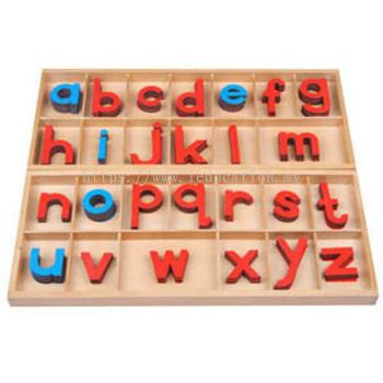 KL022J Large Wooden Movable Alphabet