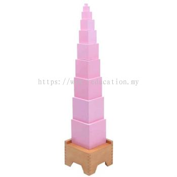 KS010J Pink Tower with Stand