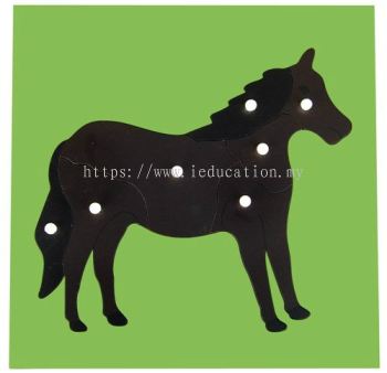 KB011 Animal Puzzle-Horse
