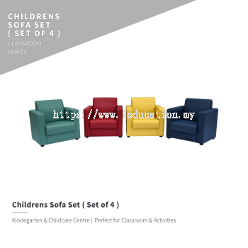 Q028(4)  Children's Sofa Set (4/set)