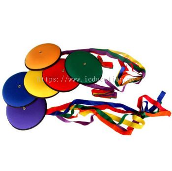 X007 Ribbon Flying Disks (6/set)