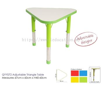 QYY072 Adjustable Triangle Table 