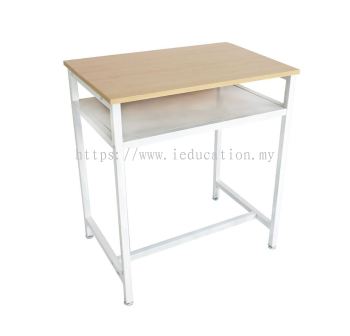 QS08 Single Wood Top Primary Desk