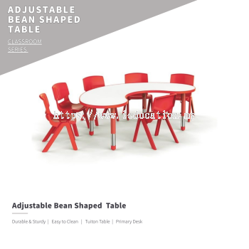 QYY070 Adjustable Bean Shaped Table