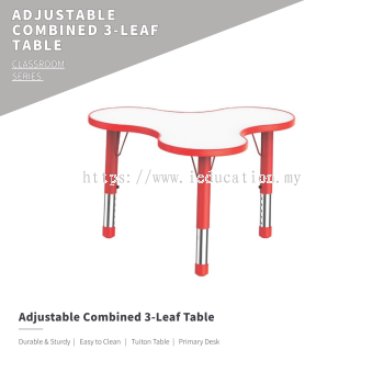QYY075 Adjustable Combined 3-Leaf Table