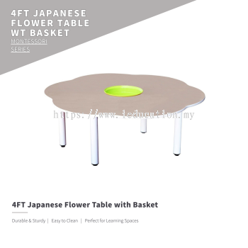 Q030JTL 4'Flower Shaped Manipulatives Table
