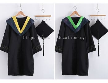 YY Graduation Gown Set P