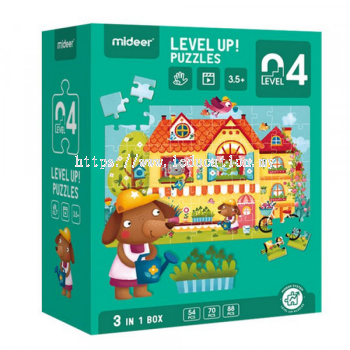 MD3105 Mideer Advanced Puzzle 4 - Fairy Tale Town