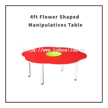 Q030 4ft Flower Shaped Manipulatives Table 