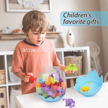 K3838 36 Pieces Of Children's Sucker Toy Silicone Blocks