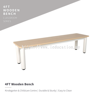 QS011 4' Wooden Bench