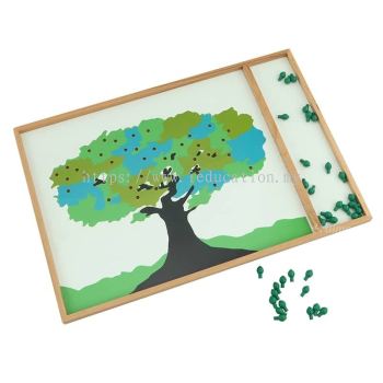 KB002 Apples Counting Peg Board