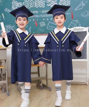 YY Graduation Gown Set R