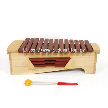 M095-1 Red Rosewood Classic Alto Diatonic Xylophone