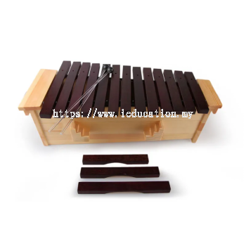 M095-2 Red Rosewood Classic Bass Diatonic Xylophone