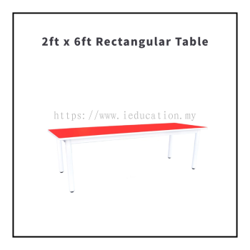 Q027 6ft Rectangular Table