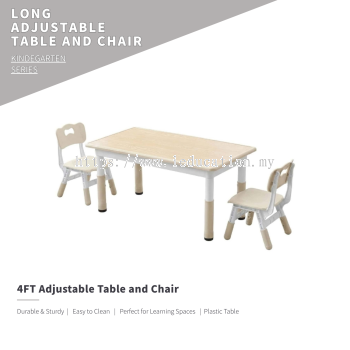 ITR-029 Long Adjustable Table and Chair