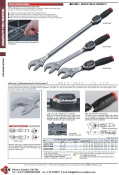 KTC Digital Adjustable Wrenches GEK085-W36/ GEK135-W36 / GEK200-W36