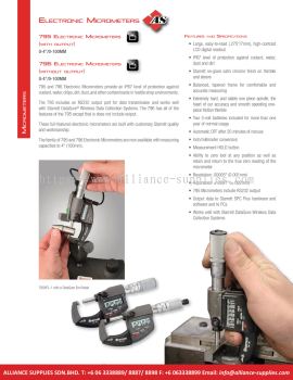 STARRETT Electronic Micrometers