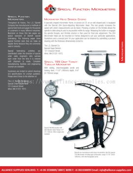 STARRETT Special Function Micrometers