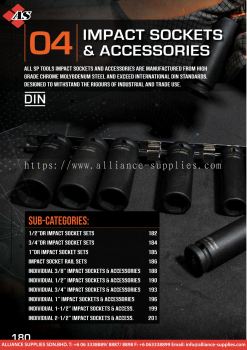 SP TOOLS Impact Sockets and Accessories