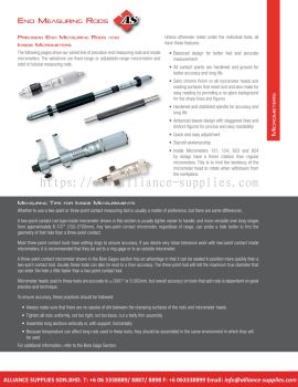 STARRETT End Measuring Rods