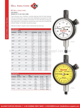 STARRETT Dial Indicators